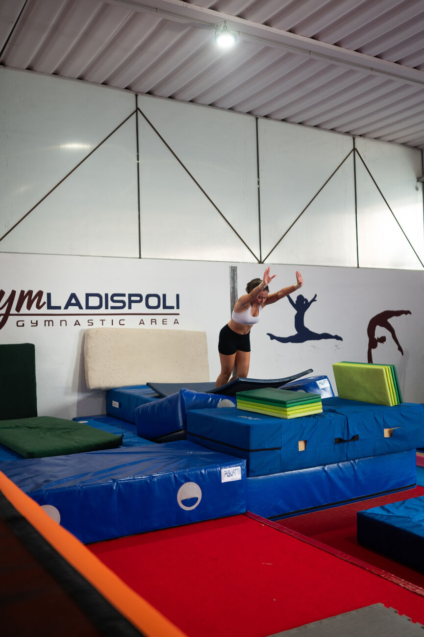La facility GLSA di Ladispoli durante un allenamento